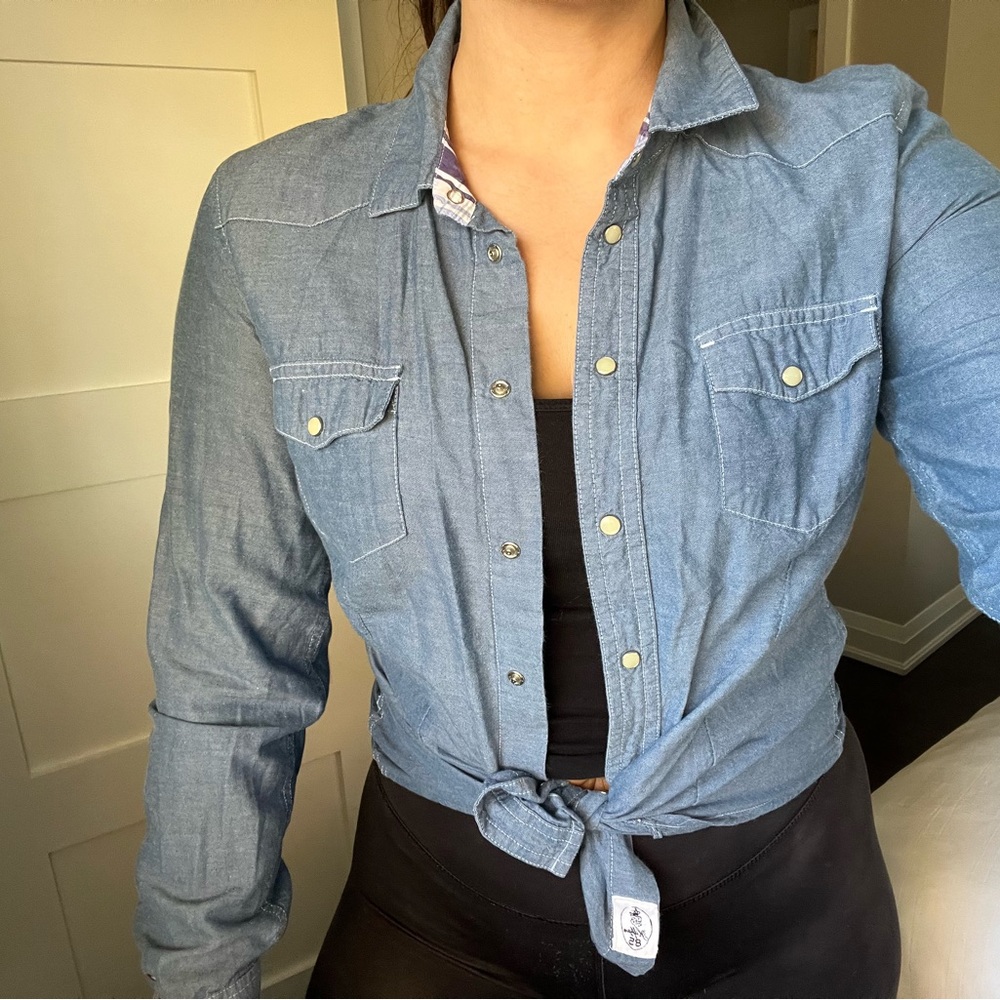 Tommy Hilfiger denim button up